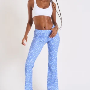 Banana Moon Pantalon Bleu Imprimé Hibiscus Noelo Bloomgirl 9