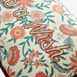 Coussin Velours GIPSY Rose – Vertbaudet 12