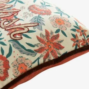 Coussin Velours GIPSY Rose – Vertbaudet 14
