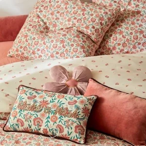 Coussin Velours GIPSY Rose – Vertbaudet 18